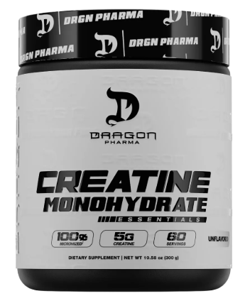 Creatina 300gr Dragon Pharma 60 Porciones Sin Sabor