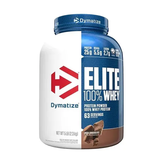 Dymatize Elite 100% Whey Proteína 5 Lb Rich Chocolate