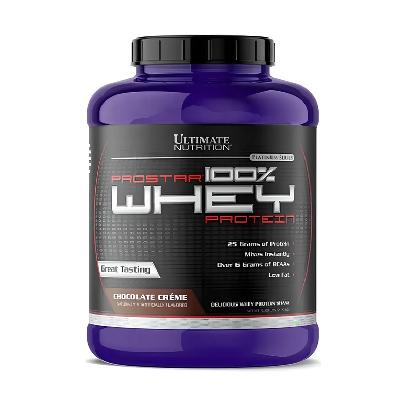 Prostar 100% Whey Protein 5 Lb Chocolate Crème - Ultimate Nutrition