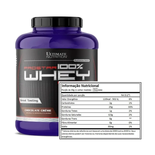 Prostar 100% Whey Protein 5 Lb Chocolate Crème - Ultimate Nutrition